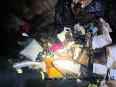 货车起火1万件快递被毁 您的快递也许再也收不到