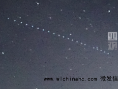 梵净山现22颗连线飞行物，权威人士：属于星链