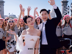 左岸潇费加罗婚礼大片,梦幻婚礼和传奇爱情故事互为辉映