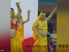 六一汇演爸爸们跳起“天竺少女”，引爆全场笑点