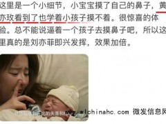 黄亦玫生娃摸鼻子是刘亦菲即兴发挥 展现演技天赋