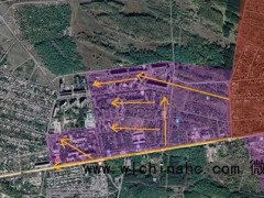 俄军缴获乌79旅军旗,控制托列茨克高层住宅区!关键高地失守