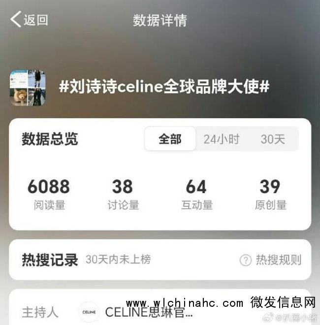 刘诗诗celine全球品牌大使官宣！