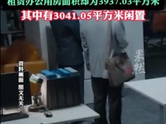 单位仅10名员工 办公用房近4000平 有的办公用房严重超标！