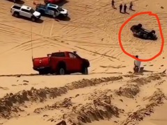 50万粉丝博主沙漠越野时翻车去世 张某出事时玩的正是“骑刀锋”项目！