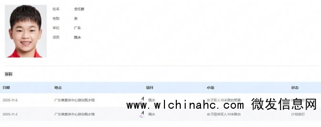 全红婵全运会报名两项