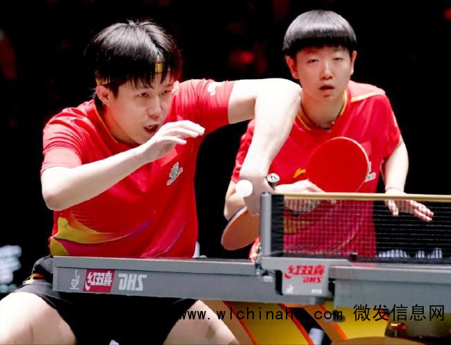 王楚钦孙颖莎3-0张本美和户上隼辅