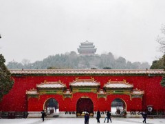 北京景山公园雪景美图来了 古建白雪同框迷人[推荐]