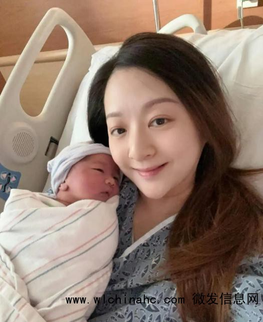 41岁戴梦梦生日官宣产女