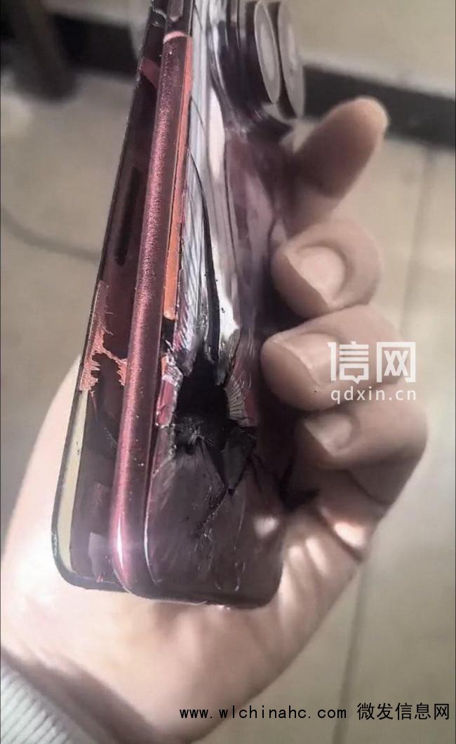 华为新手机充电时电池爆了 售后拒保 仅凭照片拒保修