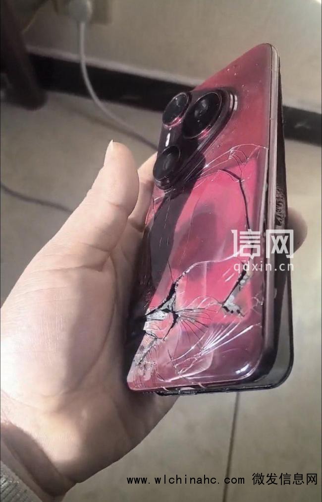 华为新手机充电时电池爆了 售后拒保