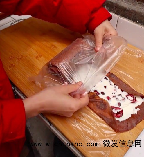 车厘子脆皮毛巾卷如何做？