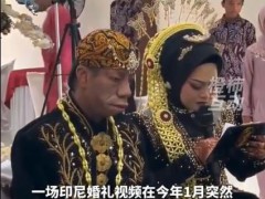 印尼一婚礼因新郎外貌爆火 火爆原因是什么？