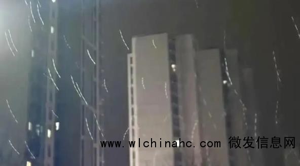 安徽开始下霰了