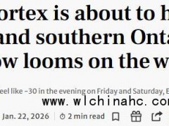 多伦多体感温度接近零下33℃ 全城冰封预警[推荐]