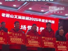 老君山员工拍短视频5年被奖132万 汗水铸就百万年薪[推荐]