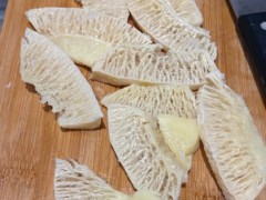 春笋冷藏了一晚变成了竹荪 冷冻后的形态变化[推荐]