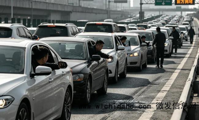 五一返程路被高速&ldquo;甜哥&rdquo;治愈 错峰出行更顺畅